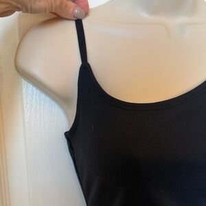 Black One-Shoulder Bodysuit